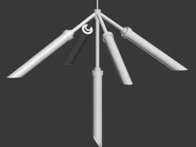 Spur Pendant lights loftconcept 3D model