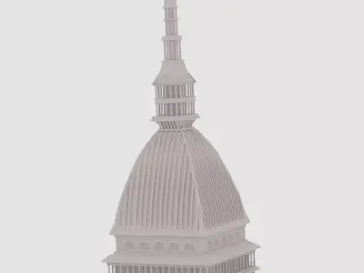 Mole Antonelliana 3D model