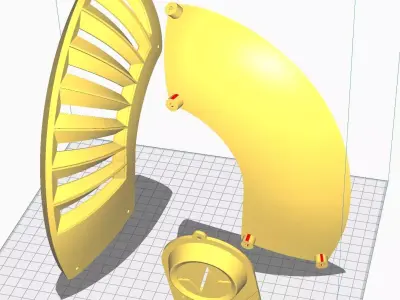 DAFT PUNK GUY HELMET WITH GLOVES ARDUINO 3D print model
