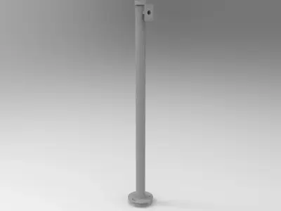 3d Pole Model 3D model