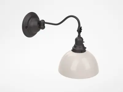 Fords Mill Single Swing-Arm Sconce 3D model