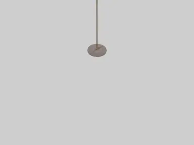 Floor lamp base model Low-poly 3D model