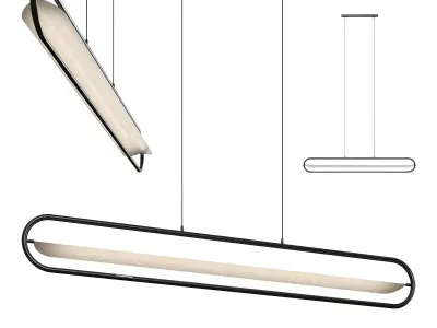 Pendant Lamp Nexia Bow 3D model