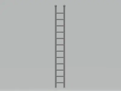 Ladder pole Free 3D print model