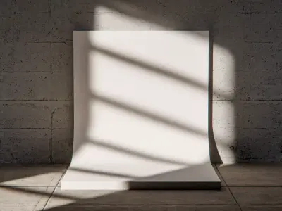 Industrial Solitude Product Display Studio 3D model