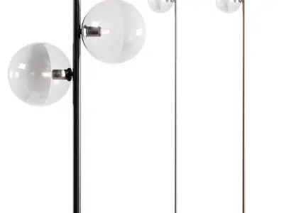 Il Fanale Molecola Floor Lamp 3D model
