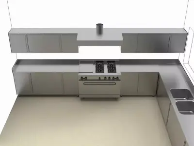 kitchen 18 3D model