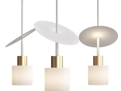 Jacksons Three Ceiling Lamps 3D model buy
