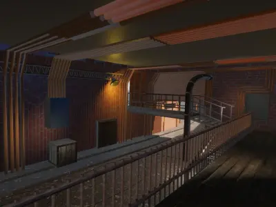 Urban building 3D model