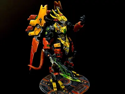 SA-4 Draco Mech 3D print model