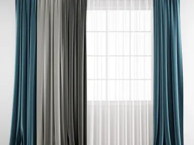 Curtain 199 3D model