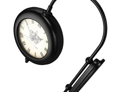 Classic Wall Clock 2 3D model