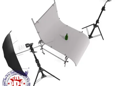 still life collection 3D model