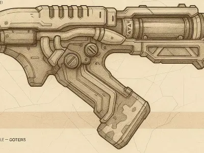 Ironhowl Low-poly 3D model