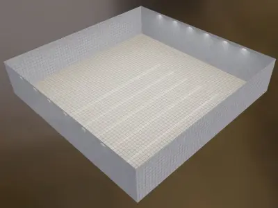 Procedural Shader Node - Kitchen Wall Tiles Texture