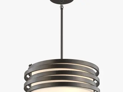 Kichler Roswell Three Light Pendant 3D model