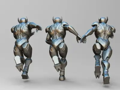 runner bots 3D print model