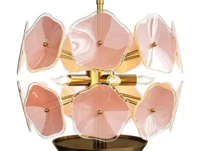 Leighton Small Chandelier Low-poly 3D model