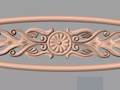 3D carved model furniture 3D design used for artcam aspire E778 3D model