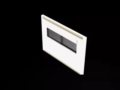 Architectural Wall Free low-poly 3D model