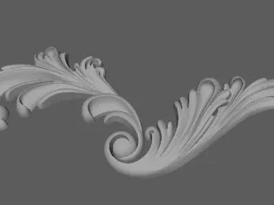 dekor ornamet 3D model