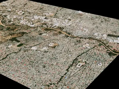 Hargeisa - Somalia 3D model