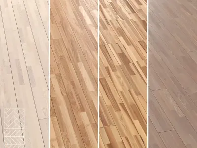 Boen Parquet Wood Floor Collection - 5 Pro Layouts - 4K  Texture