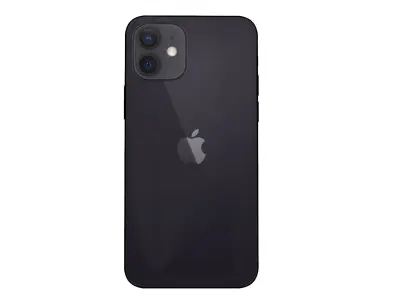 Apple iPhone 12 Black 3D model
