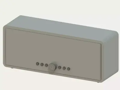 radio 14 3D model