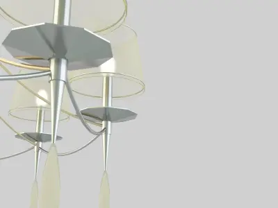 chandelier lighting 52 3d model 3D model