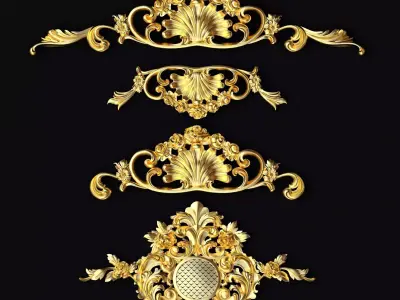 dekor ornament 3D model