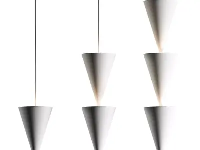 Michael Anastassiades Peak Up Pendant Lamps 3D model