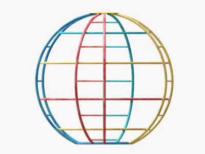 Climbing sphere 02 3D model