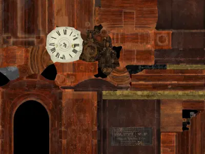 CLOCK mantle 3D model