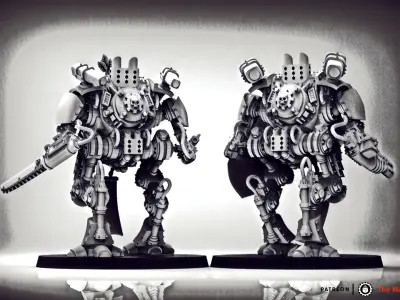 Feudal Guard Walker 3D print model