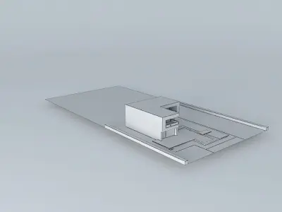 Modern house Free 3D model
