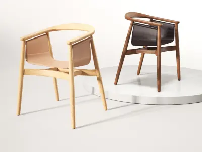 Pelle Armchair 3D model