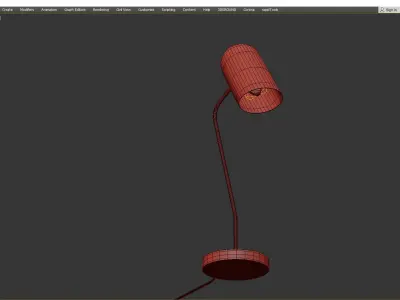  Caden Desk Lamp Low-poly 3D model