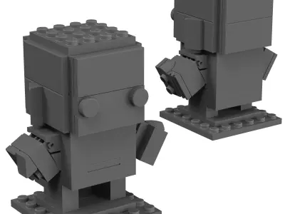Lego - 41605 Thanos 3D model