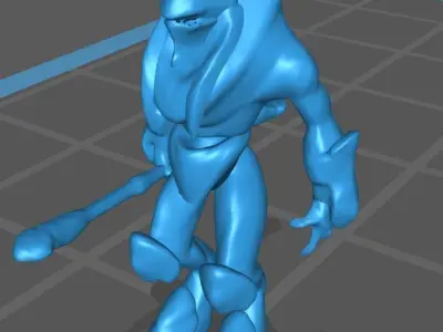 Starcraft Dark Templar 3D print model