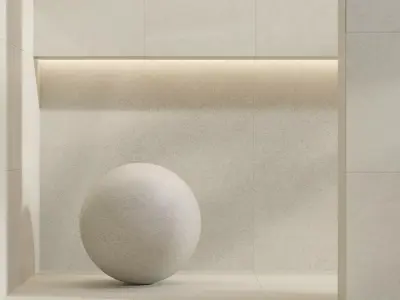 Stone tile set 49 - Limestone Fidenza Silver Texture