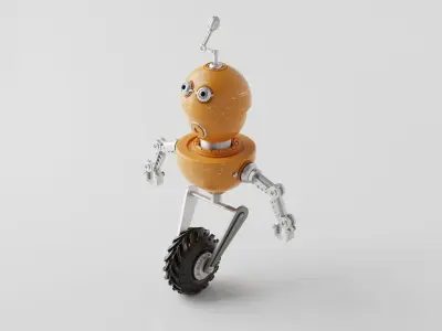 Robot V6 3D model