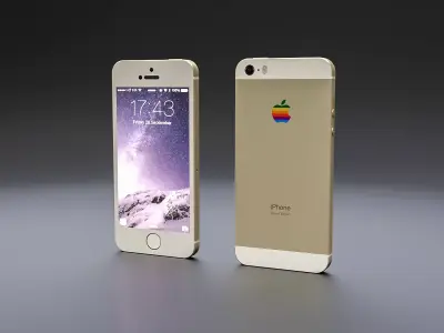 IPHONE 5S  Free low-poly 3D model