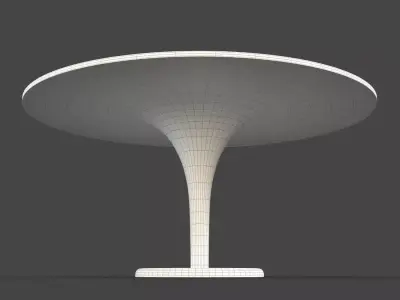 Round Dining Table 3D model