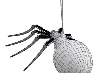 Divinare-Ragno-1308-02-SP-1 spider pendant light 3D model