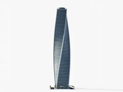 Al Majdoul Tower - saudi arabia 3D model
