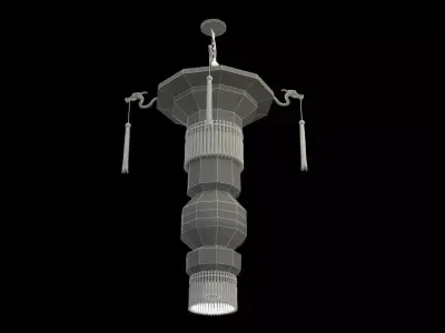 Chinese Royal Palace Lantern  3D model get