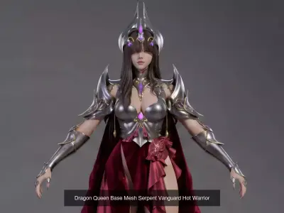 Elite Female Warrior Collection 7 Model Professional Mega Pack