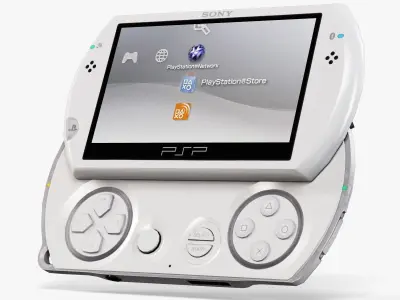 Sony PSP Go N1008 Low-poly 3D model