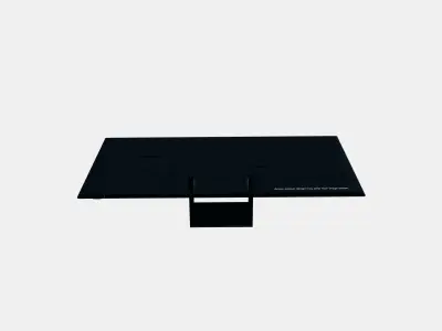 43 TV Crystal UHD 4K Smart TV BU8500 3D model